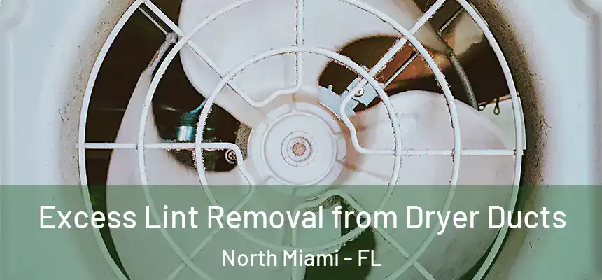 Excess Lint Removal from Dryer Ducts North Miami - FL